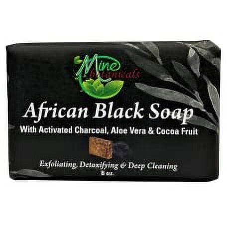 Jabón negro africano en barra