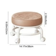 thumbnail image 7 of LEFTHIGH Home Wheeled Low Stool for Home Use Universal Wheel Doorway Lazy Man Shoe Stool Multifunctional Seamstress Wheelchair Sitting Stool Small Stool Birthday Decorations, 7 of 7