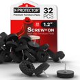 thumbnail image 1 of Protectores para muebles X-Protector, 32 piezas, 3 cm, goma antideslizante, 1 of 6