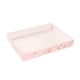 thumbnail image 5 of Caja de arena desechable para gatos, inodoro de viaje para gatitos, bandeja abierta para caja de arena para gatos Rosa 35x255x5cm, 5 of 9