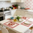 thumbnail image 4 of Valentine's Day Decorations Anniversary Placemats Elegant Table Settings for Romantic Date Nights and Kitchen Table Decorations at Home, 4 of 5