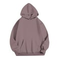thumbnail image 5 of Free Shipping Hoodies for Women Oversized Sweatshirts Fall Fashion Outfits 2025 Casual Sweaters Tops Fleece Cute Workout Sweatshirts, 5 of 7