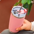 thumbnail image 2 of shiyou-2 Couvercles Anti-Débordement, Remplacement pour Gobelet 20 oz Yeti, Old Style Rtic et Plus, Rose, 2 of 4