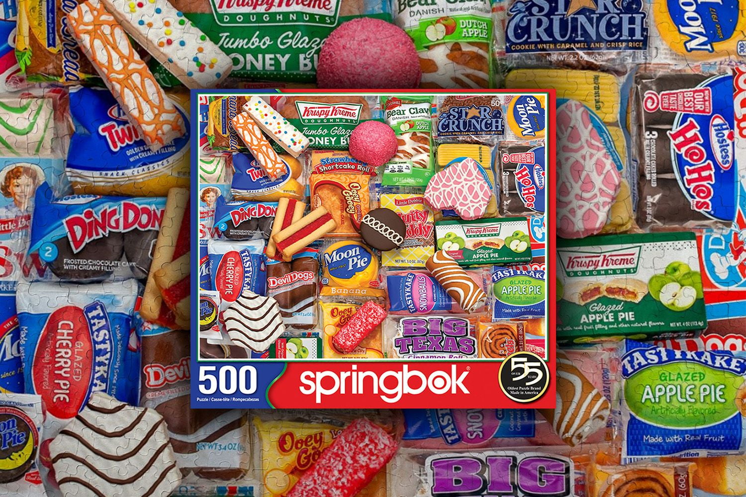 Jigsaw Puzzle Clean for sale online Springbok Sweet Tooth Candy 500 Pc 