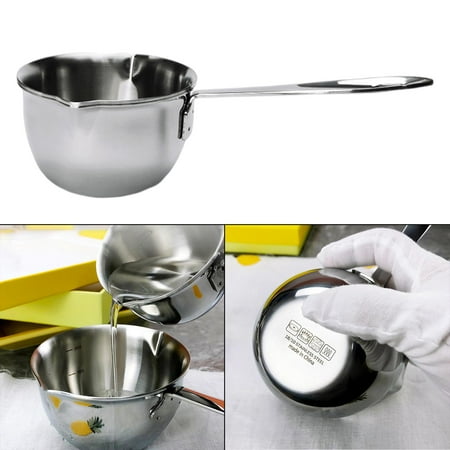 

Milk Warmer Melting Pot with 18/10 Stainless Steel - Small
