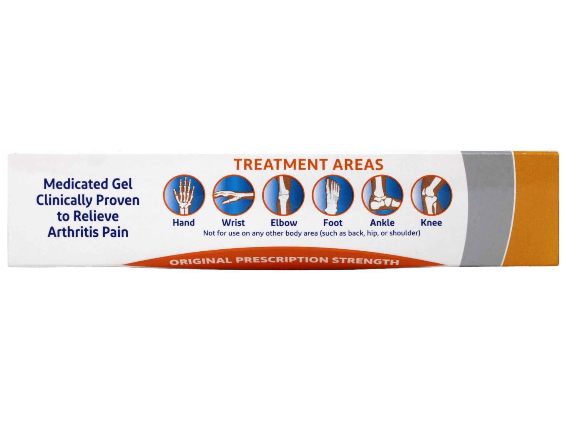 Voltaren Arthritis Pain Gel (50g) Over the Counter 1% Nonsteroidal Anti-Inflammatory (NSAID) Reduces Joints Inflammation & Pain