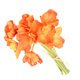 thumbnail image 2 of Flores artificiales para el hogar, oficina, simulación, decoración Floral, banquete de boda, PU, ​​Flor falsa, naranja rojo 10 Piezas Yuarrent HA000017-03B, 2 of 6
