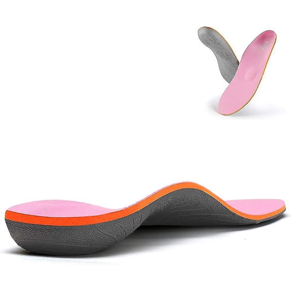 Orthopedic Insoles, Full Length, For Flat Feet, Plantar Fasciitis And Relieves