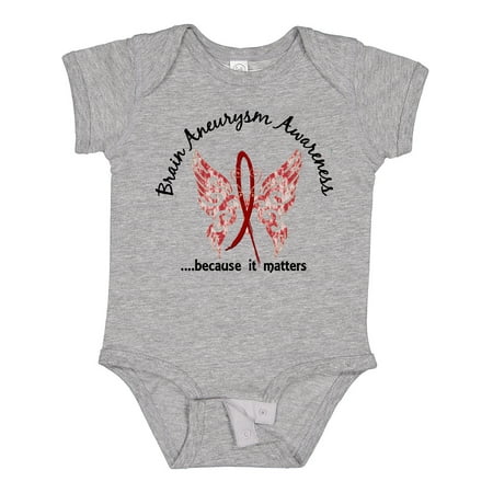 

Inktastic Brain Aneurysm Butterfly 6.1 Boys Baby Bodysuit