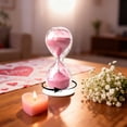 thumbnail image 2 of Valentine's Day 2D Rotating Heart Hourglass Standee, Romantic Love-Themed Tabletop Decor, Optical Illusion Funnel Design, Ideal for Anniversary, Date Night & Home Decoration, 2 of 7