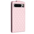 thumbnail image 6 of Allytech Luxury PU Leather Case for Google Pixel 8 Pro, Vertical Flip Wallet Case with 3 Card Slots, Adjustable Kickstand Magnetic Closure Shockproof Protective Shell for Women Men - Pink, 6 of 9