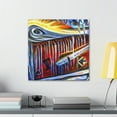 thumbnail image 3 of Harmonica Through Expressionism - Canvas, 3 of 10