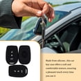 thumbnail image 4 of Decodeary 3pieces Car Key In Style Silicone Car Key Case Non-toxic Silicone Car Key Cases black, 4 of 6