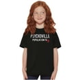 thumbnail image 3 of Psychoville Population Nine Funny Crewneck T Shirts Boy Girl Teen Brisco Brands L, 3 of 6