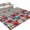 Black, variant on Large Area Rugs 8'x10', Red Blue Floral Carpet Runner Indoor Outdoor Rugs Home Decor Aesthetic, Independence Day Flowers Grey Wooden Non Slip Mats Washable Accent Rug for Living Room Bedroom