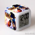 thumbnail image 4 of Reloj despertador con luz LED de 8 x 8 x 8 cm con diseño de Sonic the Hedgehog, Sonic the Sonic Boy, creativo, para estudiantes, con pantalla de hora, semana y mes, 4 of 5