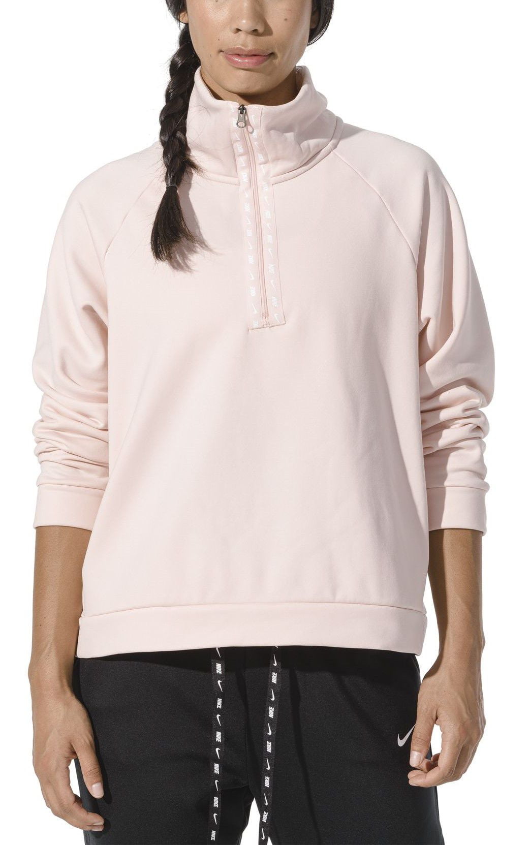 nike half zip hoodie women's