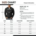 thumbnail image 5 of Iceglad Mens Quarter Zip Sweater Cable Knit Stand Collar Pullover Casual Thermal Knitwear, 5 of 7