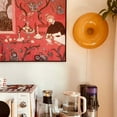 thumbnail image 3 of Arturesthome Cute Donut Glass Wall Lamp LED Touch Wall Sconce, 3 of 11