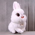 thumbnail image 3 of PELUCHERIA - Conejo de Peluche Blanco con Ojos Grandes, 20 cm, Juguete Suave, 3 of 5