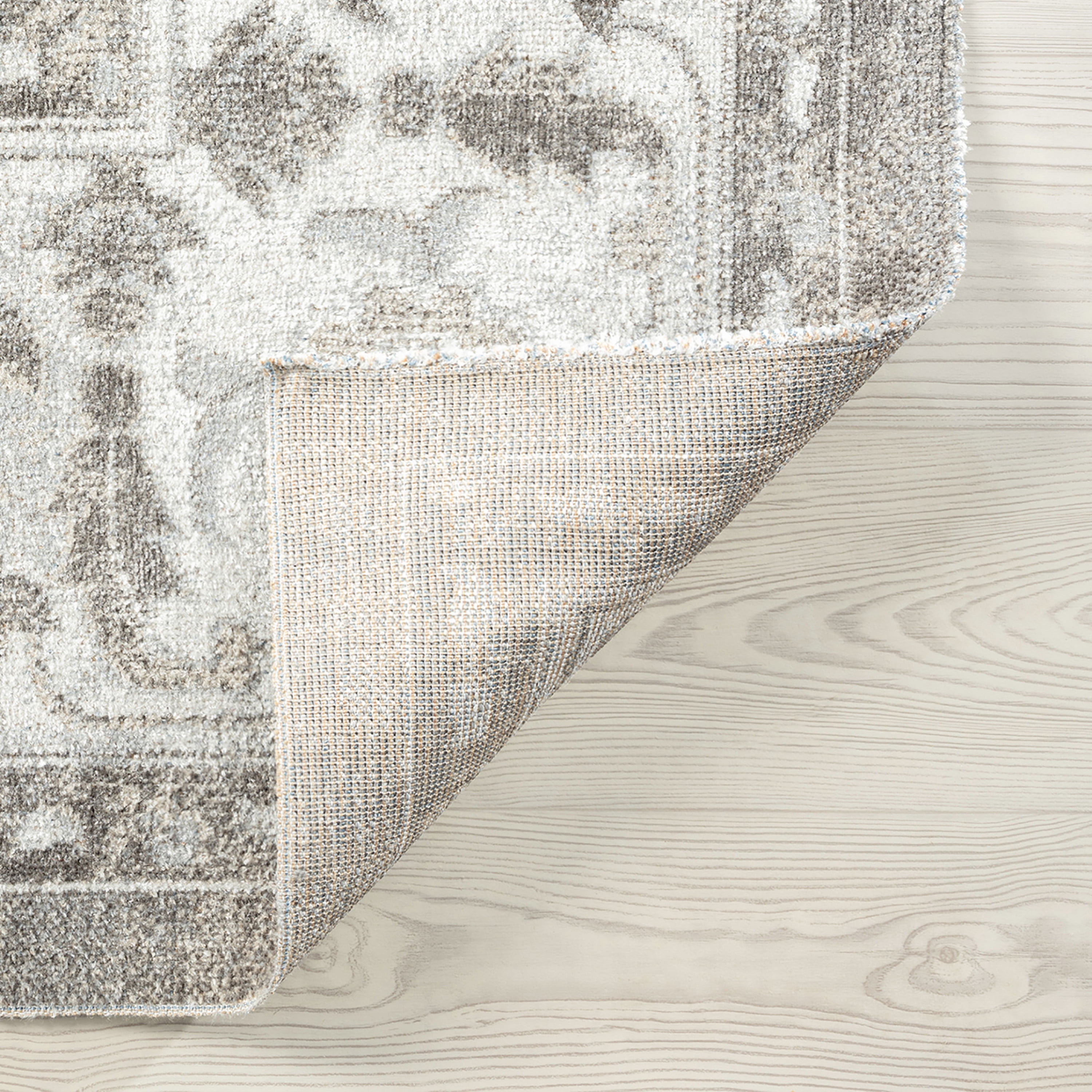 Traditional 9x12 Area Rug (8'9'' x 11'3'') Oriental Brown, Brown Living Room Easy to Clean
