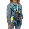 thumbnail image 4 of Mobile Suit Gundam Hoodie 3D Print Pullover Hooded Long Sleeve Sweatshirts Tops Blouse with Pocket for Mens Womens, 4 of 8