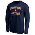 thumbnail image 2 of Men's Navy Houston Astros Heart and Soul Long Sleeve T-Shirt, 2 of 3