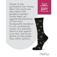 thumbnail image 7 of MeMoi Honey Bee Bamboo Blend Crew Socks - Mens - Male, 7 of 7