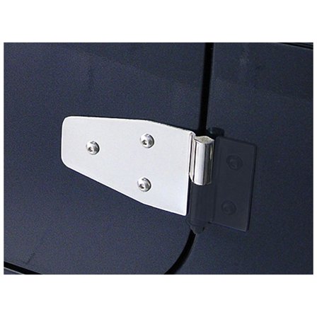 Rugged Ridge by RealTruck Door Hinge Kit for Wrangler YJ | Stainless Steel | 11113.03 | Compatible with 1994-1995 Jeep Wrangler YJ