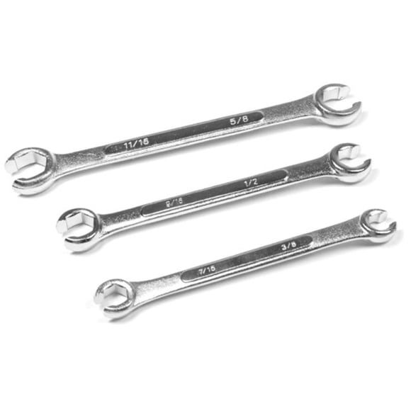 Perform Tool W350 Sae Flare Nut Wrench Set