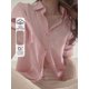 thumbnail image 1 of Blusa Holgada De Manga Larga Rosa Para Mujer, 1 of 30