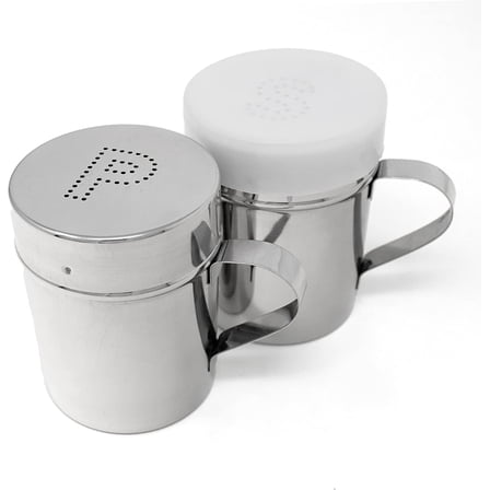 Norpro NOR-763 S/S Salt/Pepper Shaker Set, 1 EA