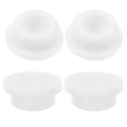 thumbnail image 4 of WEUVEB 4-Pack Round Rubber Overflow Drain Caps, Leak- Covers with Stylish Design to Prevent Overflow and Spills, 4 of 8