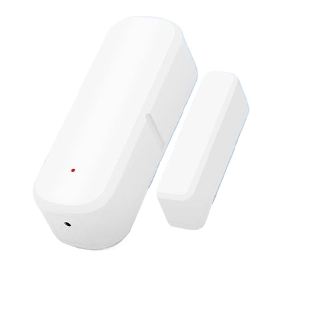Tuya Zigbee/WiFi Smart Door Sensor, Window Door Open Closed Detectors Smart Home Remote Control Via Alexa Home ,Consistent Performance
