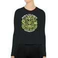 thumbnail image 2 of Down to Earth Literally Skeleton Art Women's Long Sleeve, 2 of 3