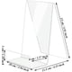 thumbnail image 3 of Soporte para libros de 3 piezas/sujetalibros, soporte para libros de acrílico transparente, soporte para libros, soporte para libros de acrílico-- Sincero Electrónica, 3 of 4