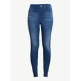 thumbnail image 6 of Time and Tru Women's High Rise Jeggings, 29" Inseam, Sizes XS-XXXL, 6 of 7