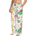 thumbnail image 2 of Disketp Cute Baby Dinosaurs Men'S Pajama Pants - Ultra Soft Fleece Sleep And Lounge Pants (Size: S-Xxl), 2 of 9