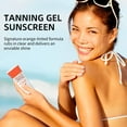 thumbnail image 6 of Orange Tanning Gel, Sun Tanning Gel, Fast-Absorbing Tan Accelerator for Faster Darker Tan, Mineral-Oil Free, Hydrating Balm-to-Oil Formula, Water-Resistant, Streak-Free Fake Tan, 6 of 7
