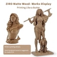 thumbnail image 5 of Ziro 3D Matte PLA Filament 1.75mm 1kg, Wooden Brown, 5 of 5