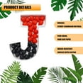 thumbnail image 3 of 8" Fillable Cardboard Letter Shaped Box Paper Mache Birthday Party Sweets Candy Tray (J), 3 of 4