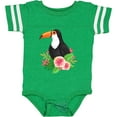 thumbnail image 3 of Inktastic Toucan with Hawaiian Flowers Boys or Girls Baby Bodysuit, 3 of 5