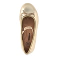 thumbnail image 4 of Wonder Nation Little and Big Girls Faux Leather Ballet Flats, 4 of 6