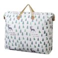 thumbnail image 3 of Bolsa de almacenamiento de edredones con cremallera impresa Bolsa de embalaje de gran capacidad con cremallera Bolsa de almacenamiento de edredones con doble asa a prueba de humedad, 3 of 5