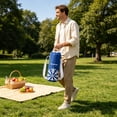 thumbnail image 6 of Heavy Duty Insulated Water Bottle Holder Wear Resistant Thermal Water Bottle Sleeve for Outdoor Hiking Camping Travel - 3.94" x 11.", 6 of 7