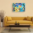 thumbnail image 5 of Startonight Canvas Wall Art Abstract - Abstract FACE Angelique Painting - Artwork Print for Bedroom 24" x 36"&nbsp;, 5 of 6