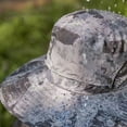 thumbnail image 6 of Wide Brim Solar Fan Hat,Fishing Hat with 2 Solar Fan, 3 Speed Solar Powered Fan Hat,Outdoor Sun Hats for Men Women Hat with Fan Built in-Black and white camouflage, 6 of 9