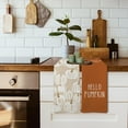 thumbnail image 2 of 2PCS Fall Hello Pumpkin Farmhouse Kitchen Towels and Dishcloths Sage Green Fall Pumpkin Decor Dish Hand Tea Towels for Bathroom Kitchen, Autumn Aesthetic Neutral Fall Decor, 16x24 Inch, 2 of 7