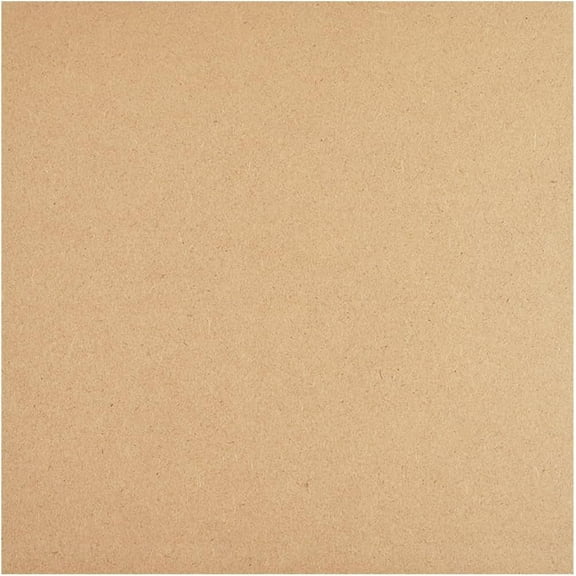 MDF Wood Boards for Crafts 10x10in Square Wooden MDF Board Sheet Medium Density Fiberboard Chipboard Panels for Clay Drying Board Photo Frame Painting Accessories 1pc