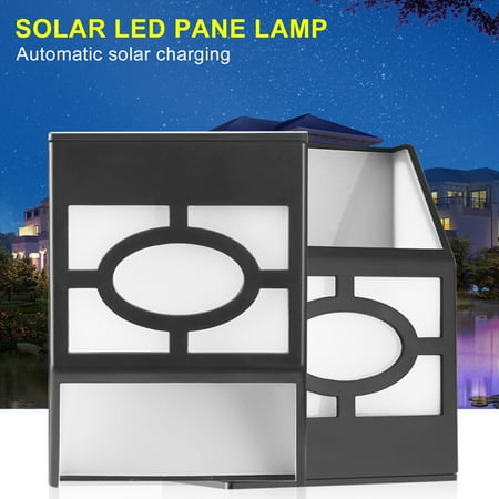 

MyBeauty Solar LED Light Waterproof Retro Portable Wall Mount Fence Post Lighting for Yard